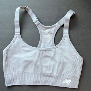 Light purple/ grey New Balance sports bra